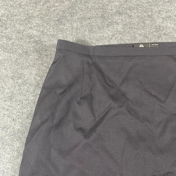 Nygard Collection Skirt Womens 10 Black Wool Straight New York Times Deadstock - Picture 4 of 12